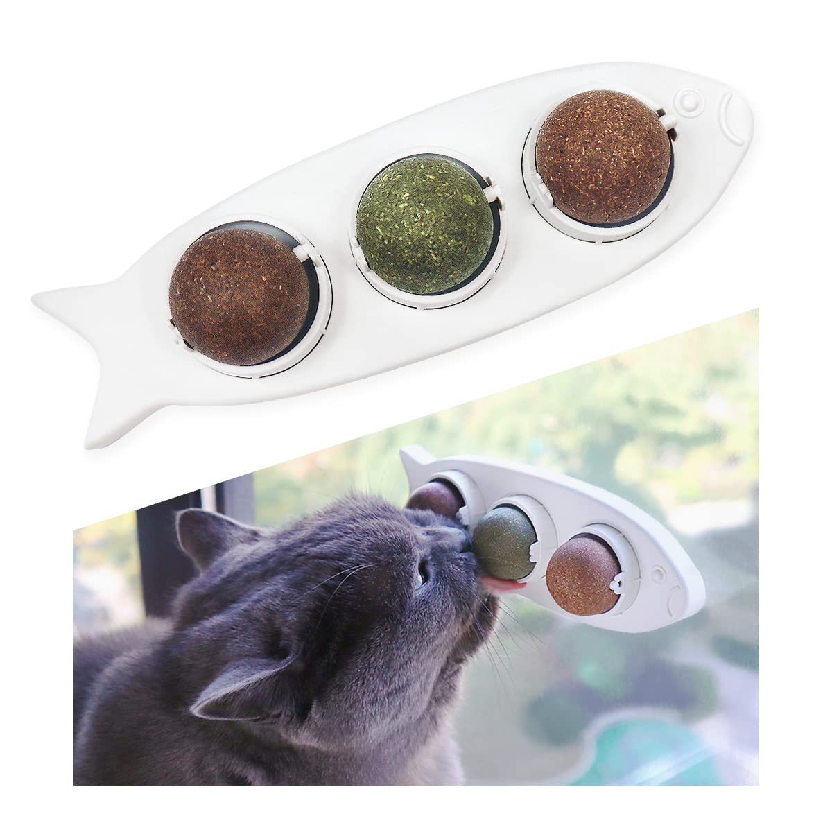 3 Pack Catnip Balls| NO SUGAR
