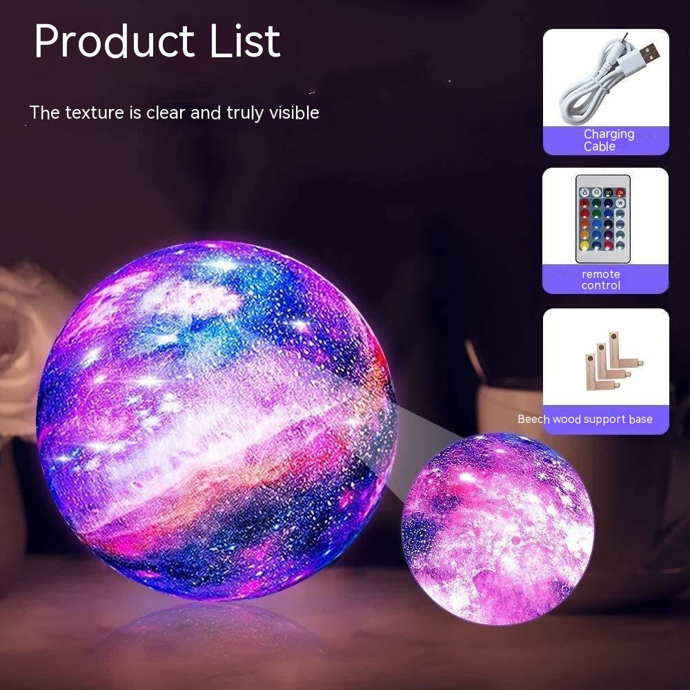 3D LED Moon Light Galaxy night light