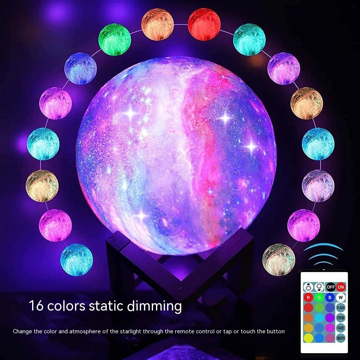 3D LED Moon Light Galaxy night light