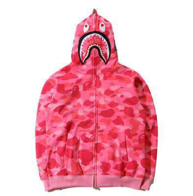 3D Shark Head Hoodie with Zipper