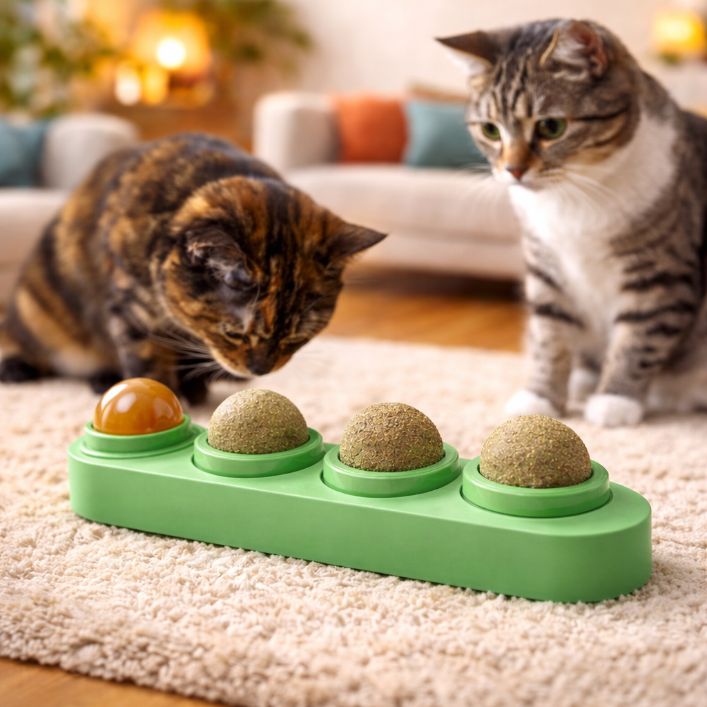 4 Pack Catnip Balls for Cats